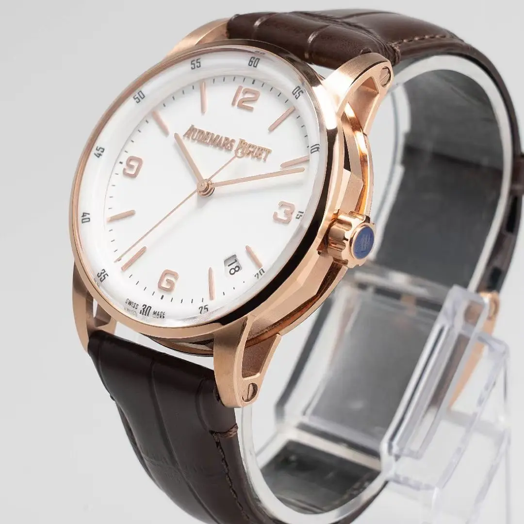 Vibrant ZF Factory Audemars Piguet Code 11.59 White Dial Brown Leather –  Super Clone Watch Replica 1440
